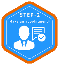 Make an appointment*